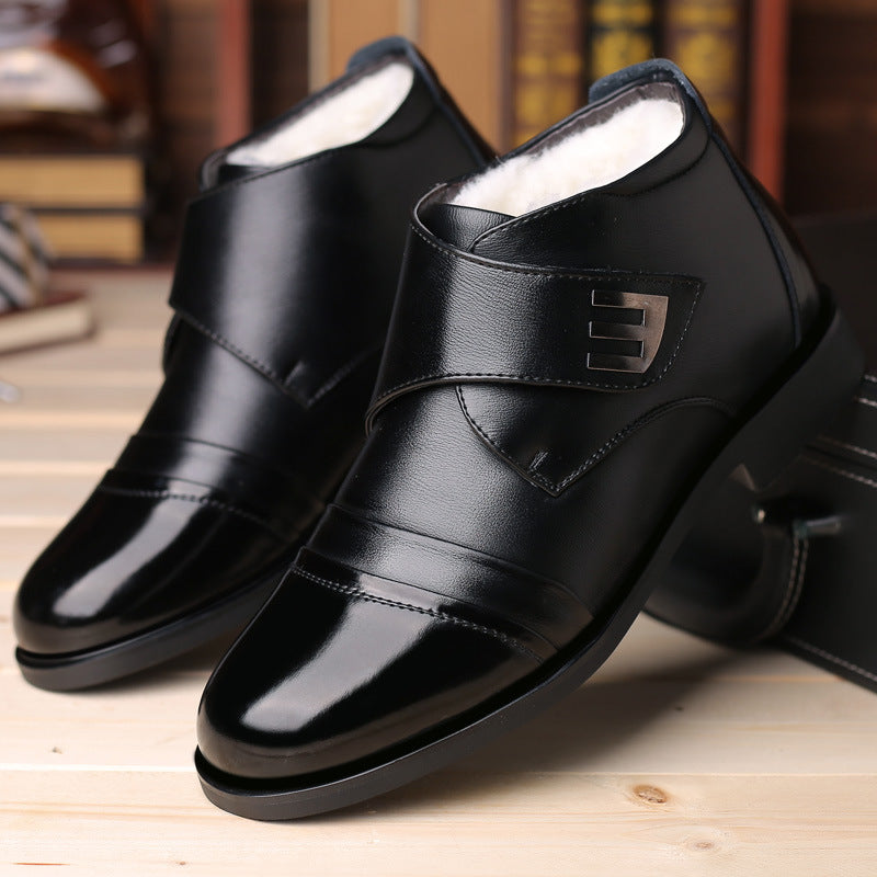 Men's Leather Business Black Or Brown Dress Shoes For Business Office