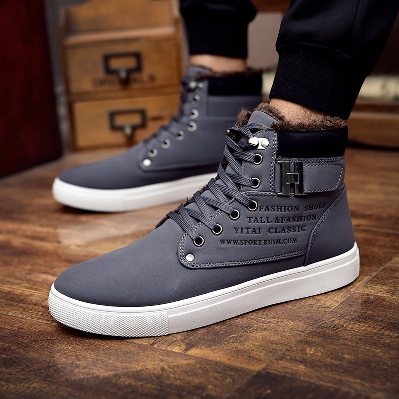 DEKABR Hot Men Shoes | Fashion Warm Fur Winter Boots