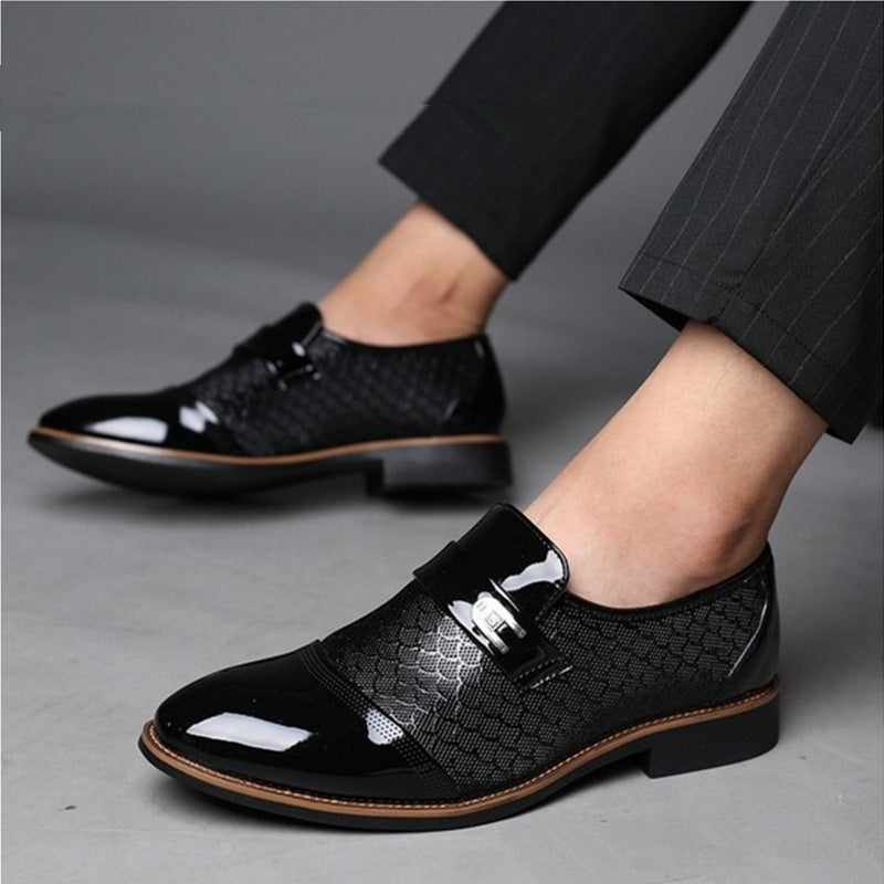 Men's PU Leather Luxurious Formal shoes | Black or Brown