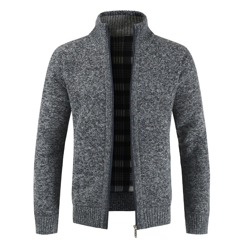 Men's sweater coat