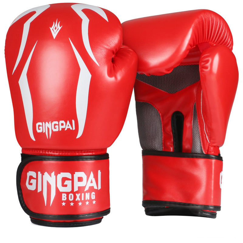 Men's PU Leather Adult boxing gloves