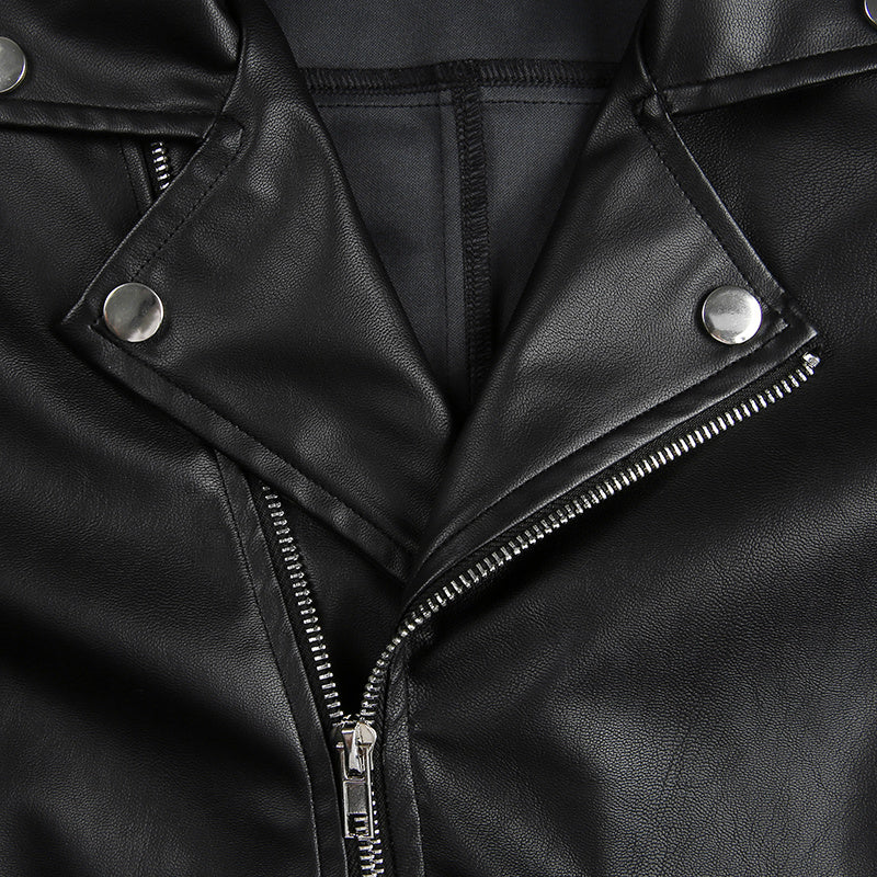 Women's Faux Leather Coat