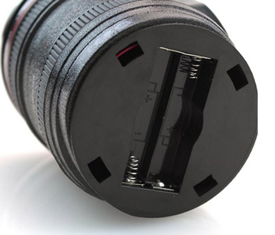 Coffee Mug Camera Lens Mugs 300ml Battery Style Stainless Steel For Sporting Travel