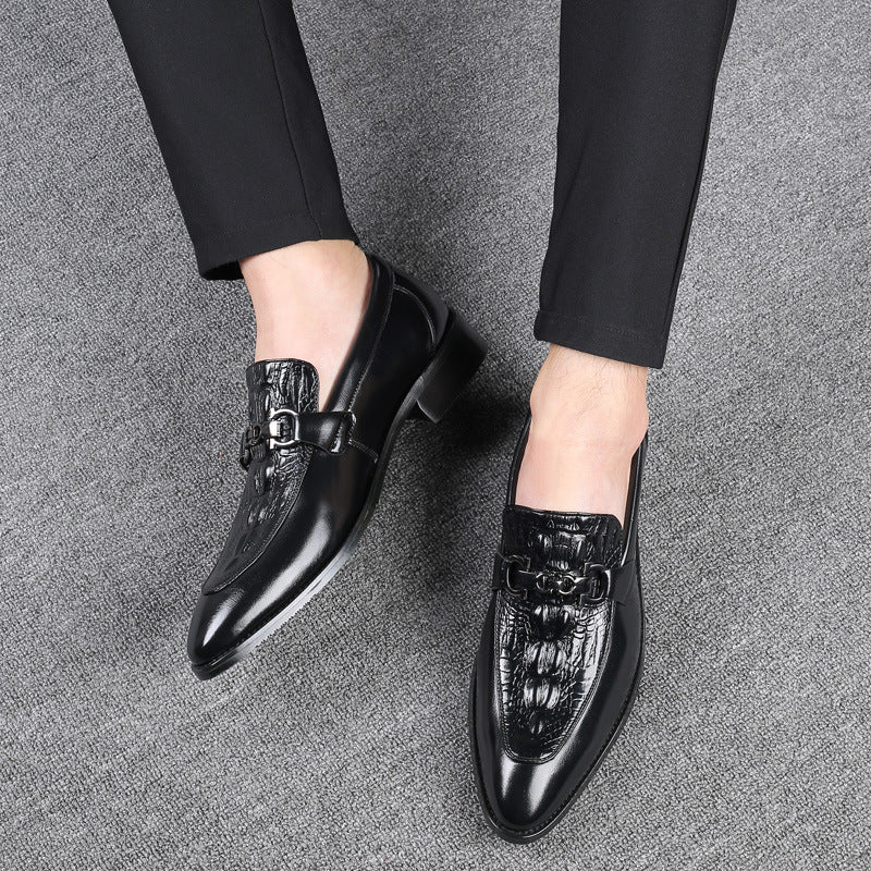 Men's Comfortable Luxurious To Look Elegant | Slip On Dress Shoes With Rubber Sole