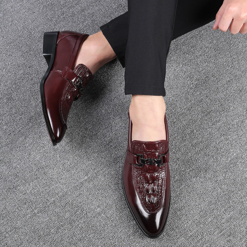 Men's Comfortable Luxurious To Look Elegant | Slip On Dress Shoes With Rubber Sole