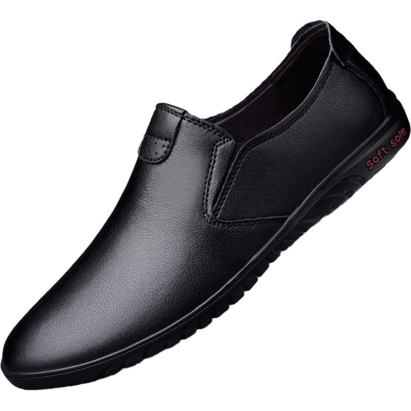 Men's Elegant Comfortable PU Leather Slip On Dress Shoes