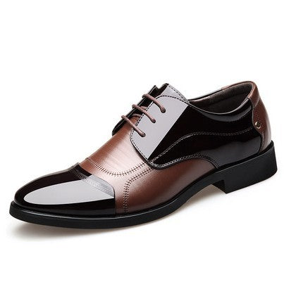 Men's Shoes For Business Office | British Style Leather Footwear