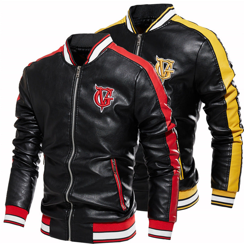 Men's Motorcycle Leather Jacket | Casual And Comfortable Blazer