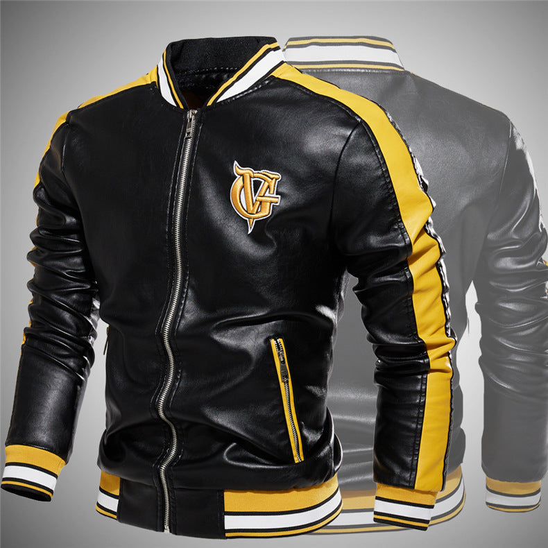 Men's Motorcycle Leather Jacket | Casual And Comfortable Blazer
