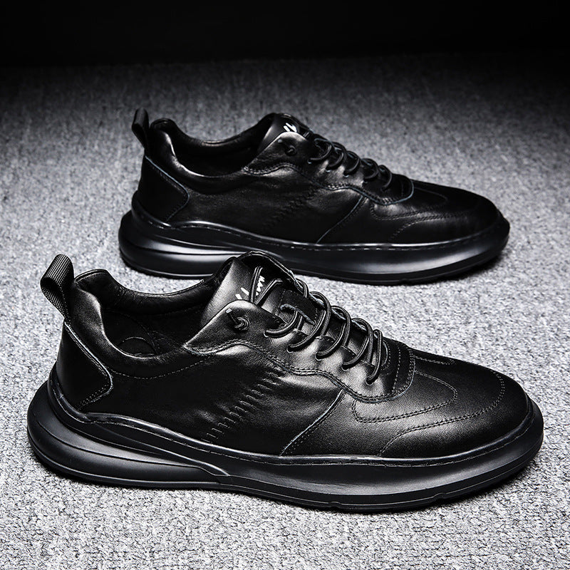 Board Sports Teen Casual Tide Shoes | Soft Leather Sneakers