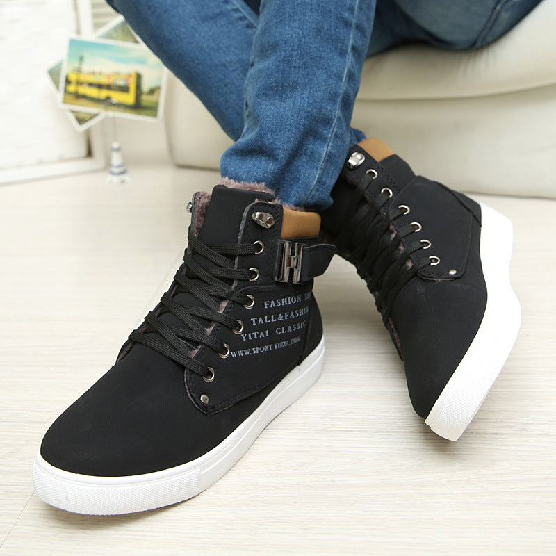 DEKABR Hot Men Shoes | Fashion Warm Fur Winter Boots