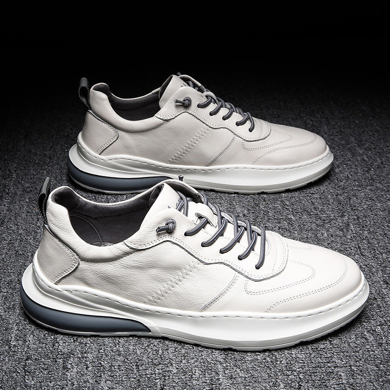 Board Sports Teen Casual Tide Shoes | Soft Leather Sneakers