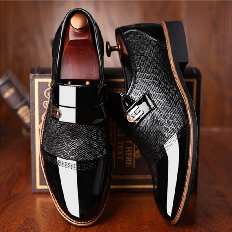 Men's PU Leather Luxurious Formal shoes | Black or Brown