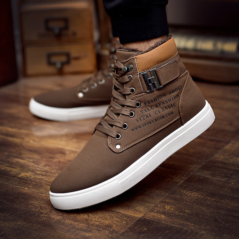 DEKABR Hot Men Shoes | Fashion Warm Fur Winter Boots