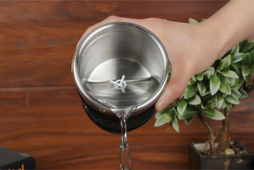 Coffee Mug Camera Lens Mugs 300ml Battery Style Stainless Steel For Sporting Travel