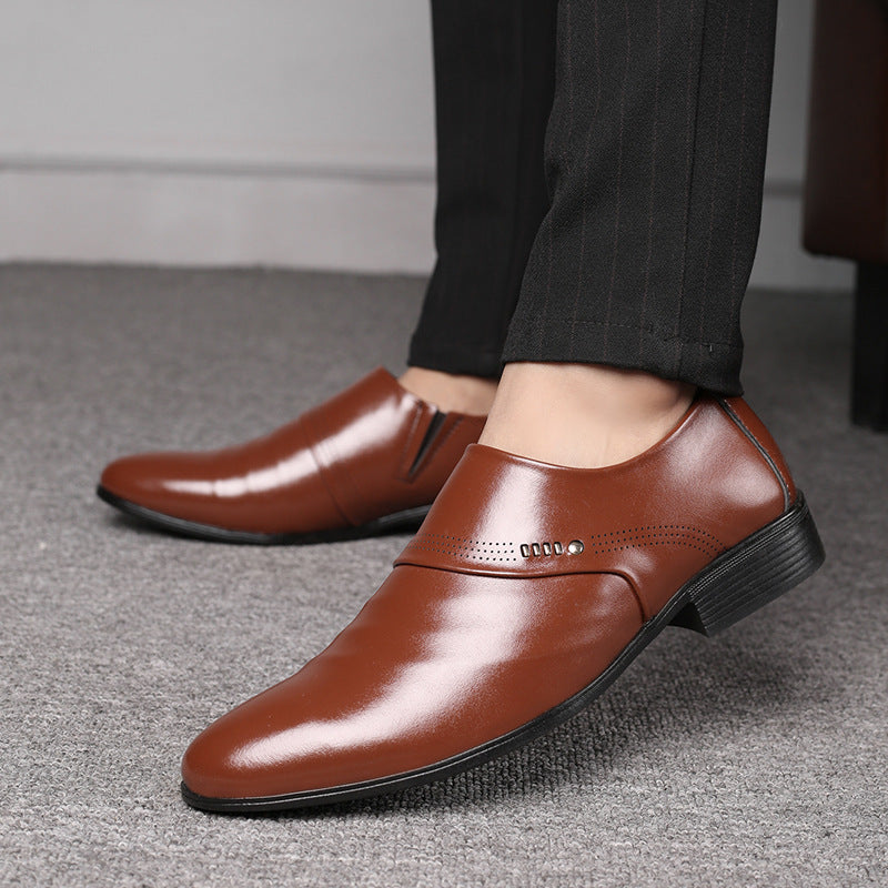 Dress Shoes For Men | Casual Pointed Toe Leather