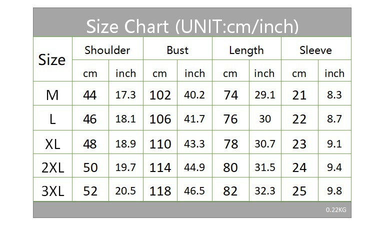Men's Casual Short Sleeve Printed Shirt