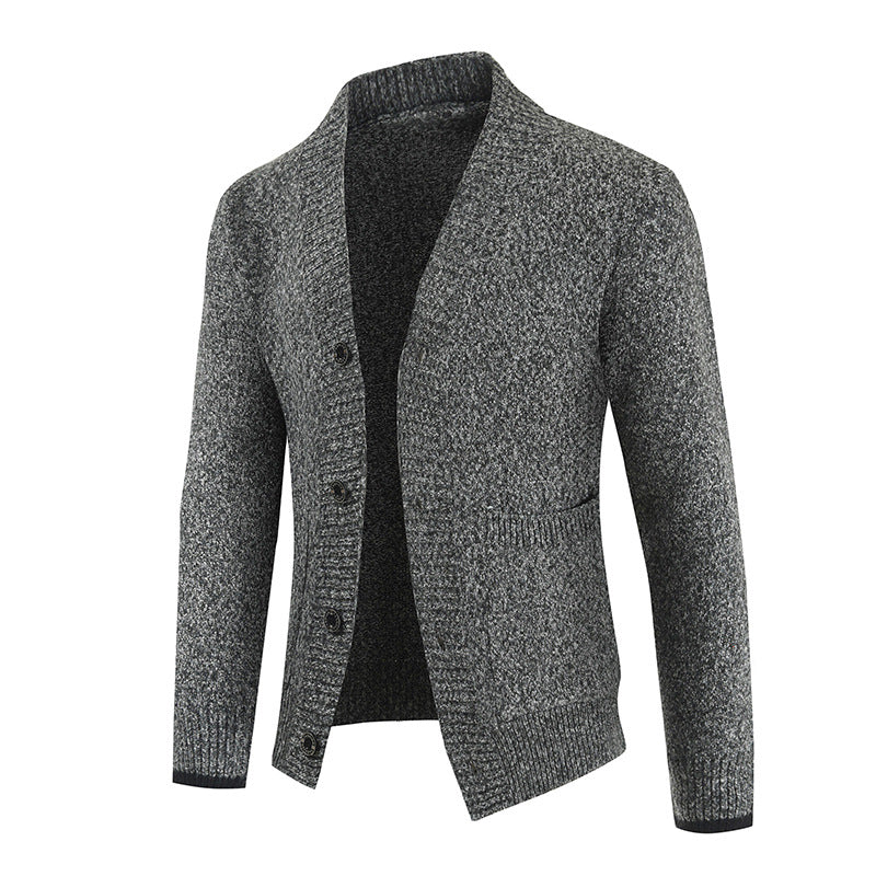 Elegant Slim Fit Button Cardigan Cotton Coat