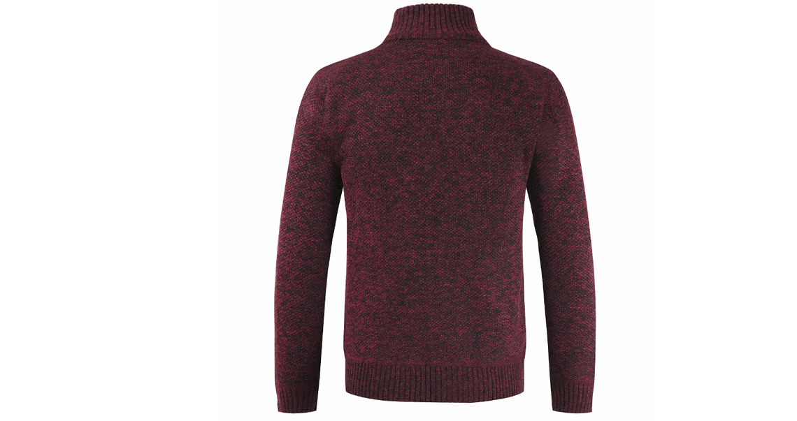 Men's sweater coat