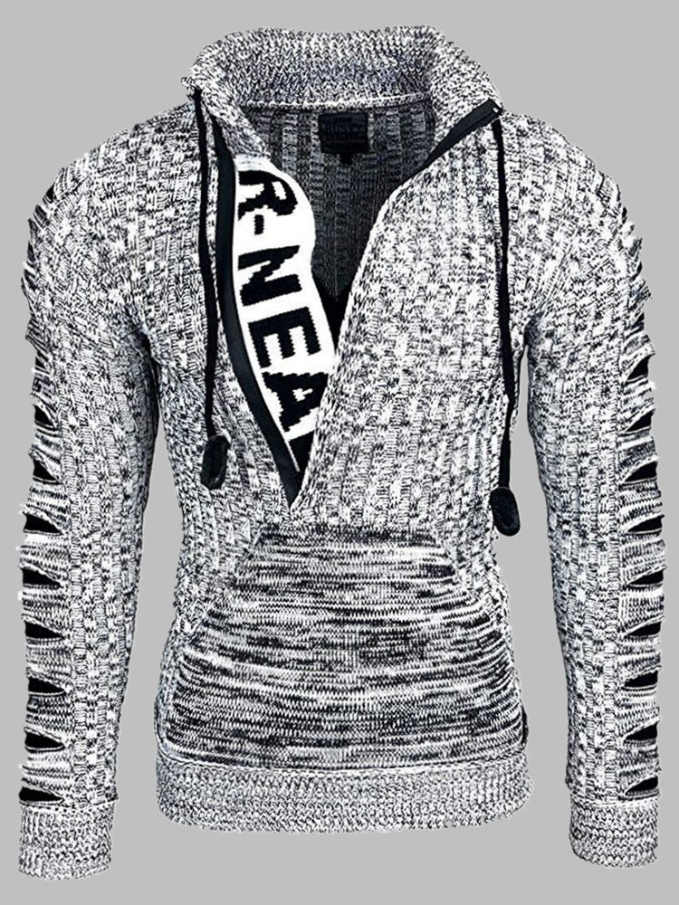 Men's Loose Hooded Pullover Trend Sweater ๐๐ฅ