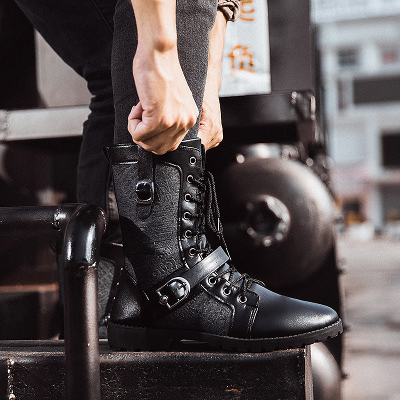 Men Martin Trendy Boots - Sophistication And Elegance