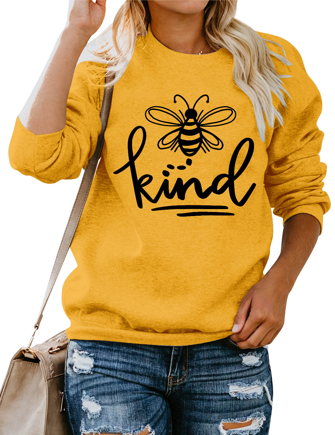 Customized Plus Size Sweater Kind Bee New