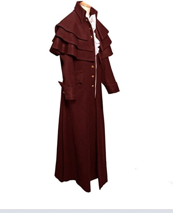 Men Cosplay Medieval | Coat Uniform