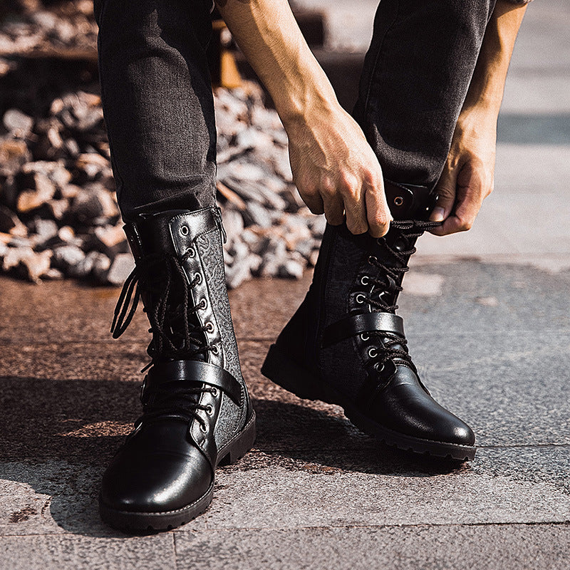 Men Martin Trendy Boots - Sophistication And Elegance