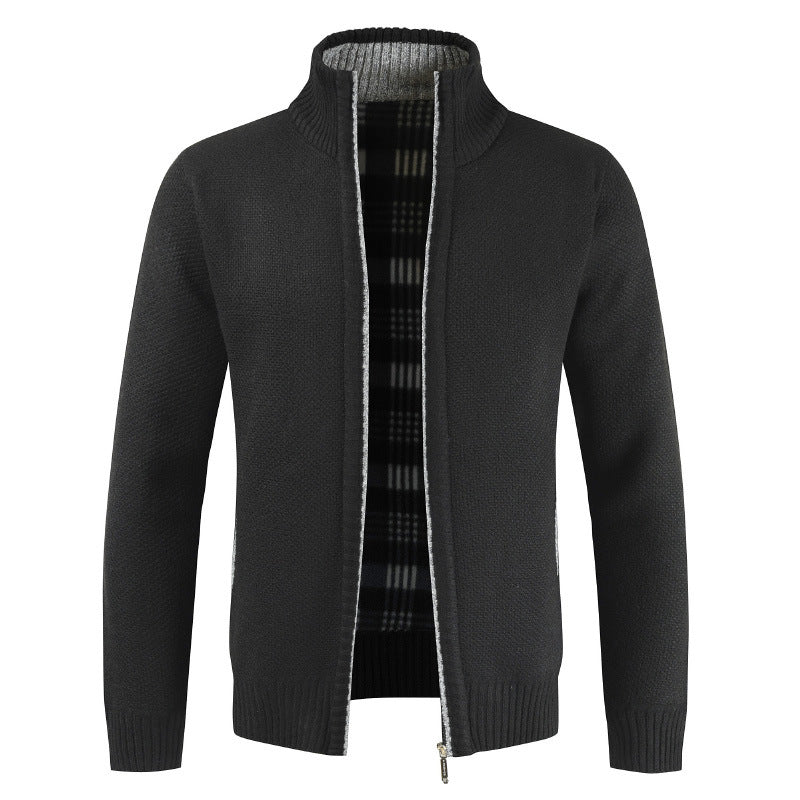 Men's sweater coat