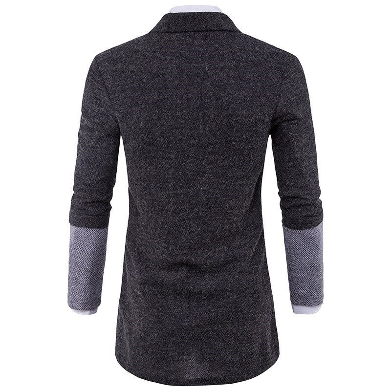 Cardigan Sweater Mens Casual Coat Knitwear | Elegant Jacket For Office