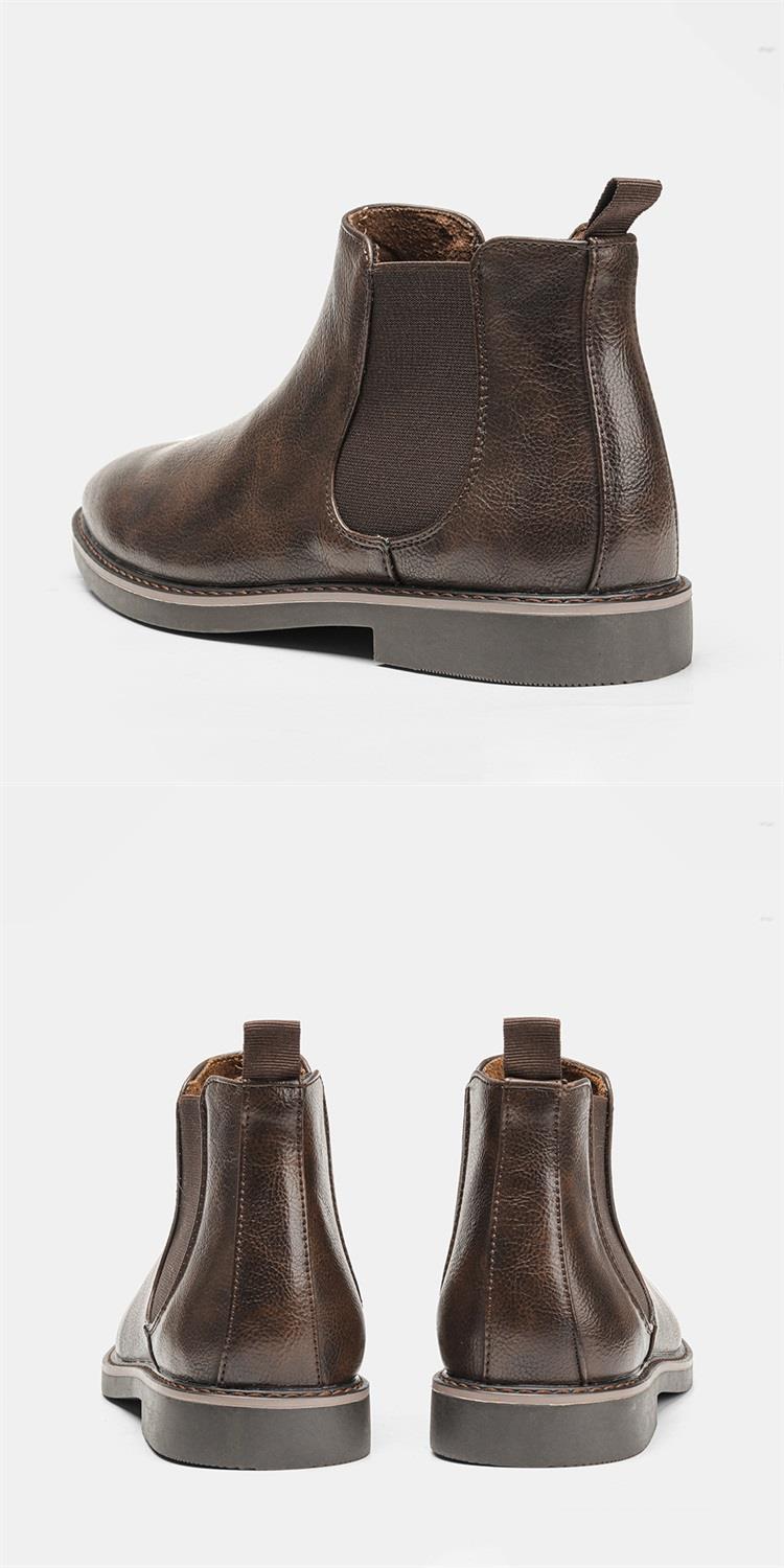 Chelsey Boots For Men | Leather Business Shoes For Gentlemen