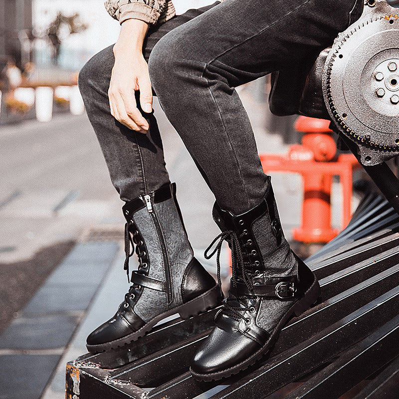 Men Martin Trendy Boots - Sophistication And Elegance