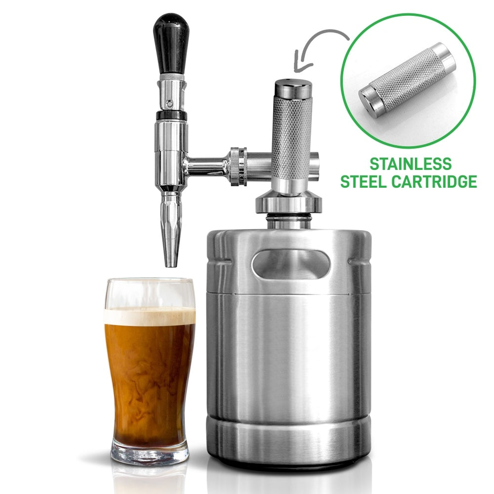 Nitrogen Coffee Machine Stainless Steel Barrel - For Firm Coffee Connoisseurs