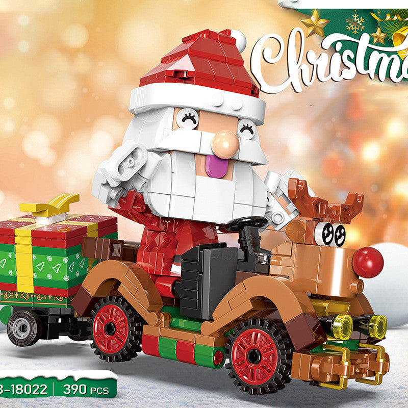 Christmas Castle Music Box Building | Block Toys