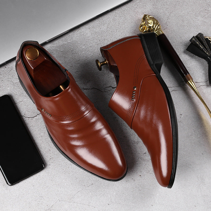 Dress Shoes For Men | Casual Pointed Toe Leather