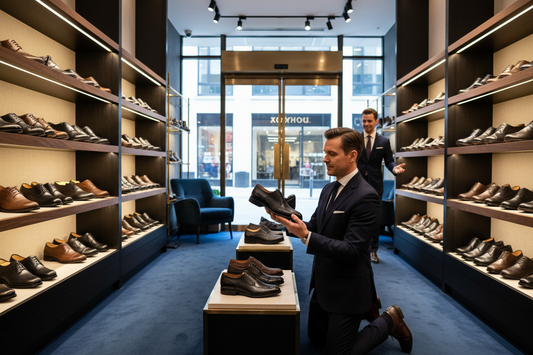 What are the advantages of shoes with rubber soles for men?