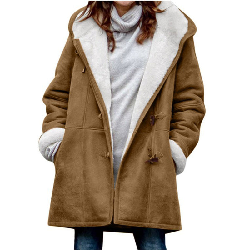 Winter Sherpa Lined Jacket  For Women | Elegance and Comfort