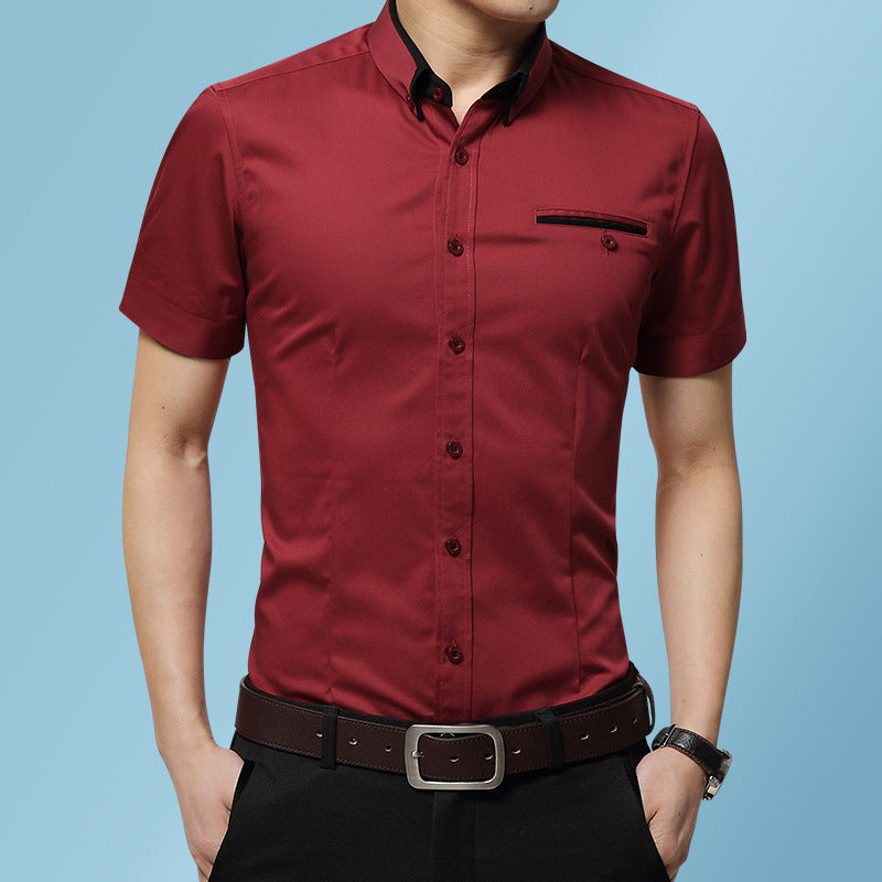 Elegant and Comfortable Short Sleeve Shirt for Men