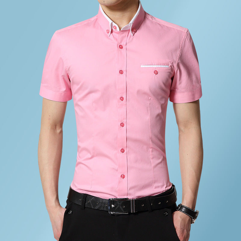 Elegant and Comfortable Short Sleeve Shirt for Men
