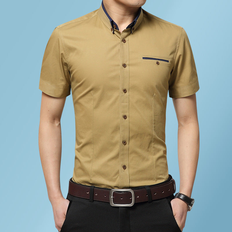 Elegant and Comfortable Short Sleeve Shirt for Men