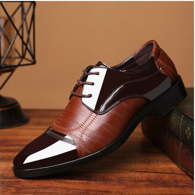 Men's Shoes For Business Office | British Style Leather Footwear