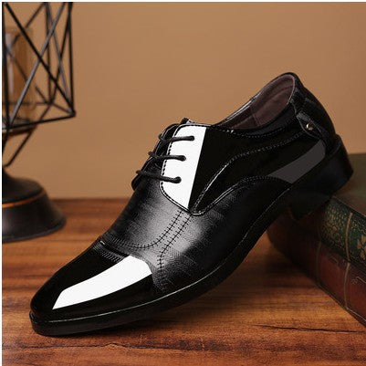 Men's Shoes For Business Office | British Style Leather Footwear