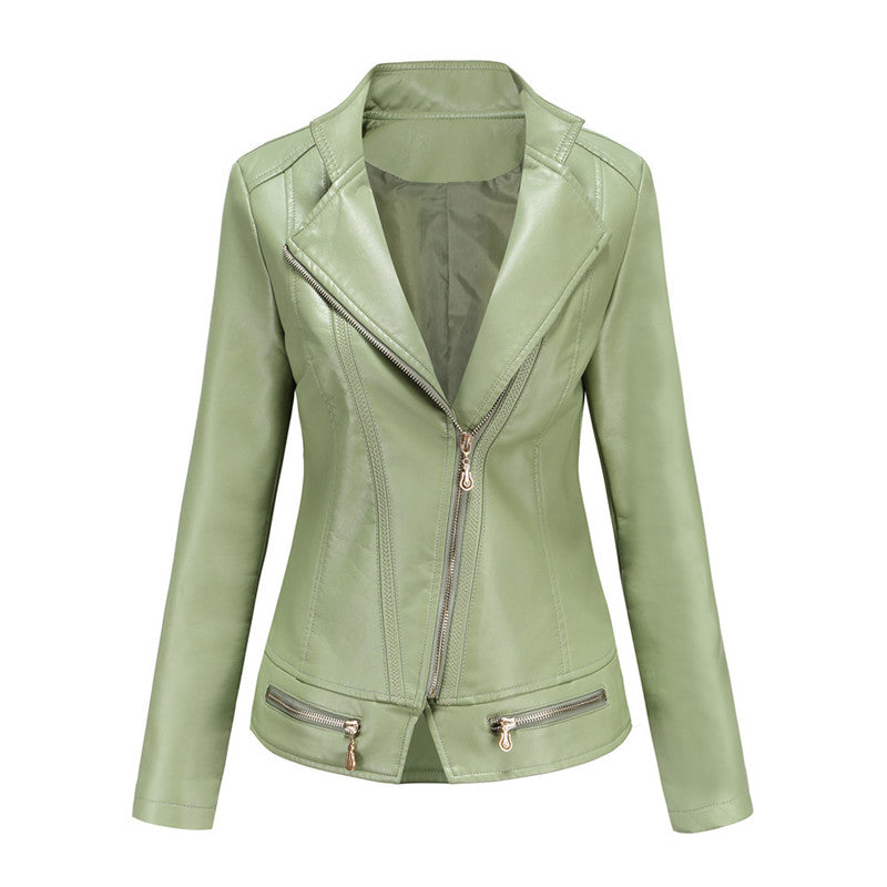Women's Casual PU Leather Jacket  | Stylish Coat