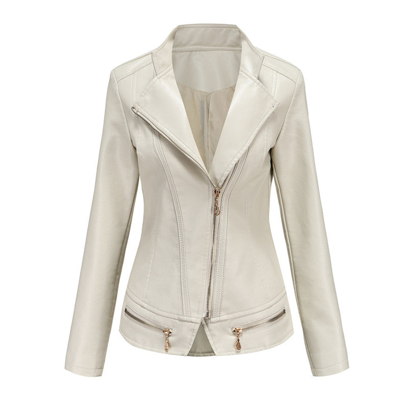 Women's Casual PU Leather Jacket  | Stylish Coat