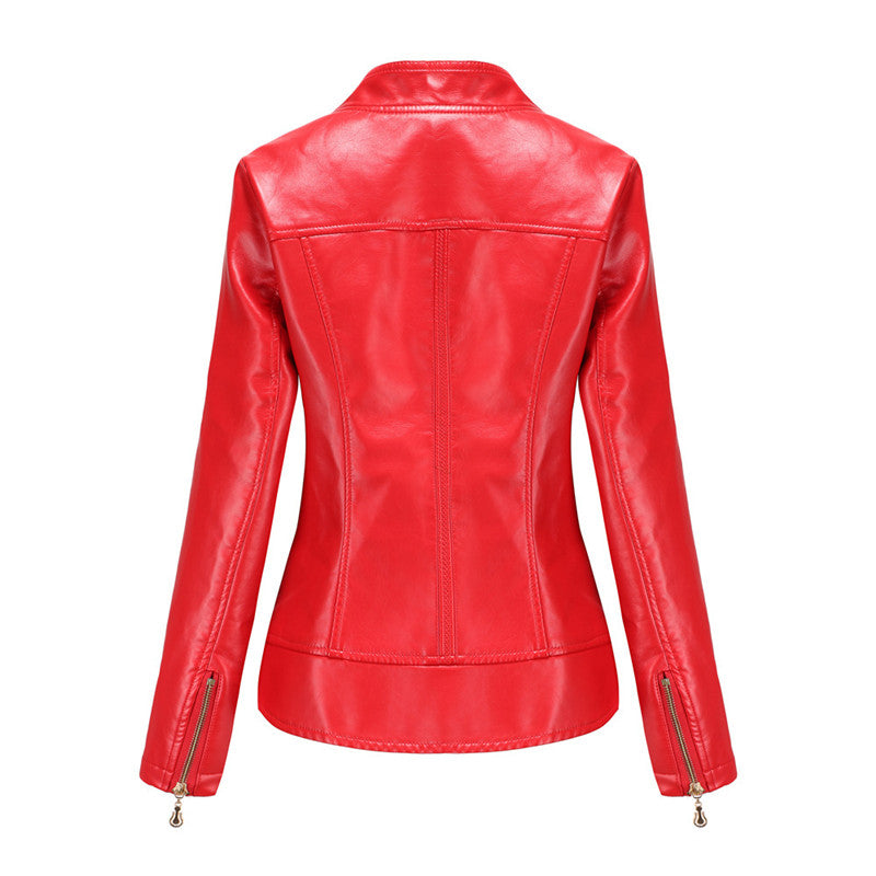 Women's Casual PU Leather Jacket  | Stylish Coat