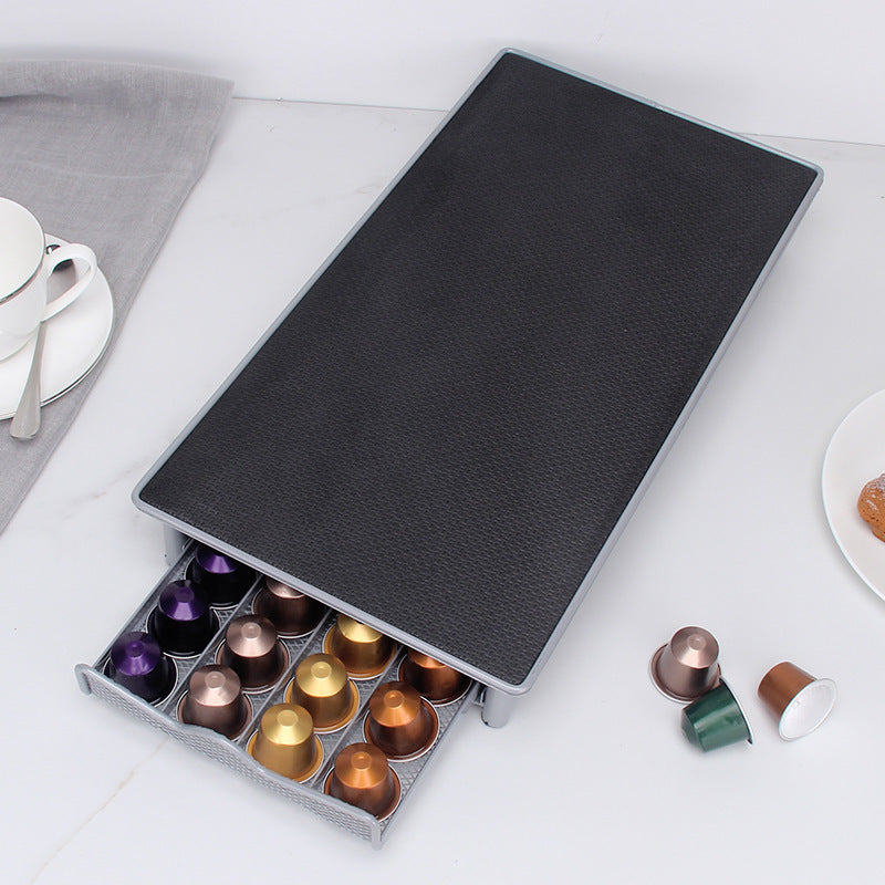 Coffee Drawer Type Capsule Holder. For Coffee Lovers