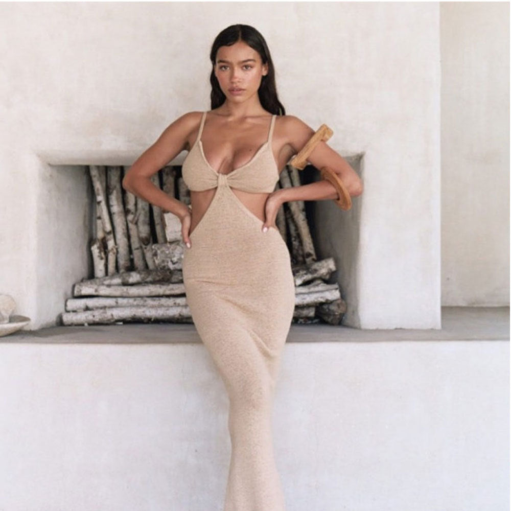 Women’s Bandage Prom Dress – Elegant Bodycon Evening Party Dress