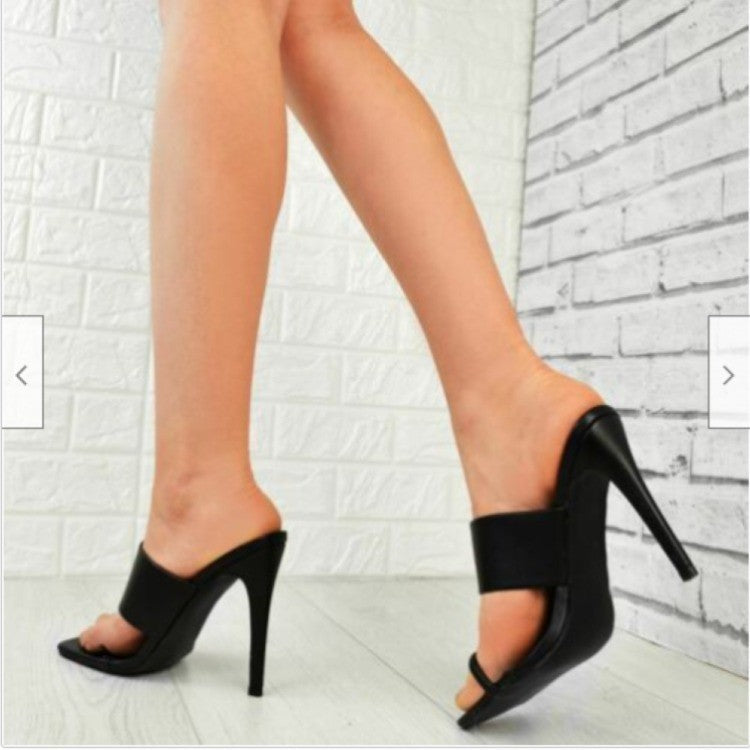 Woman Shoes | Fashion Stiletto High Heel Flip Flops