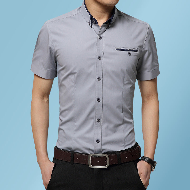 Elegant and Comfortable Short Sleeve Shirt for Men
