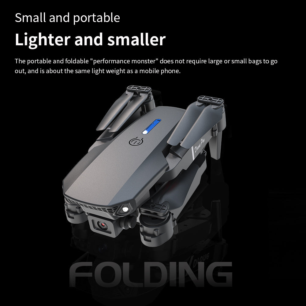 Remote Control Toy | E88 Dual Camera Drone, WiFi FPV Double Folding RC Quadcopter Altitude Hold